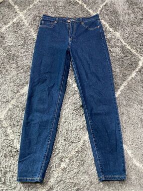 Forever 21 Dark Blue Skinny Jeans